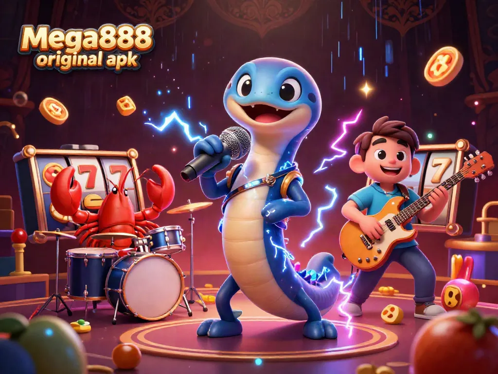 Experience big wins with mega888 original apk in an engaging underwater casino setting.