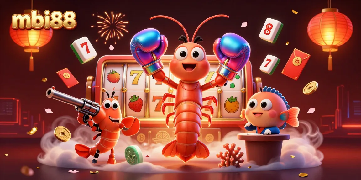 Engage with mbi88 for thrilling slots and vibrant gaming with our cartoon mascots.