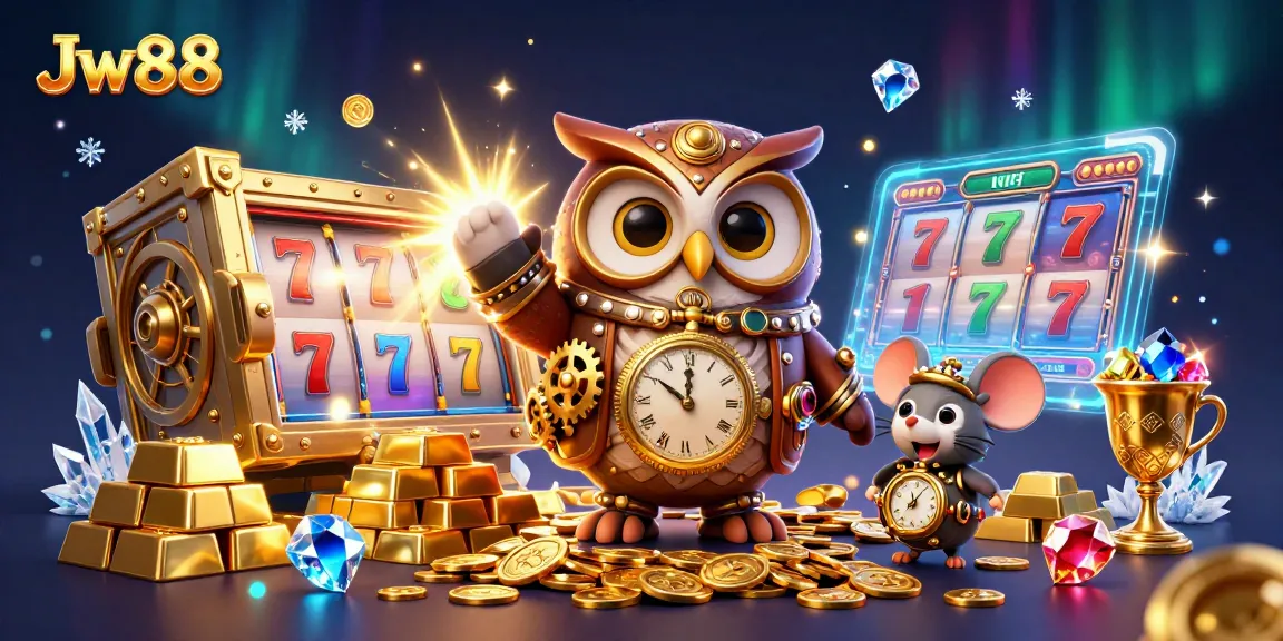 Engage in Jw88 online slots with immersive 3D casino experience filled with gold, gems, and adventures.